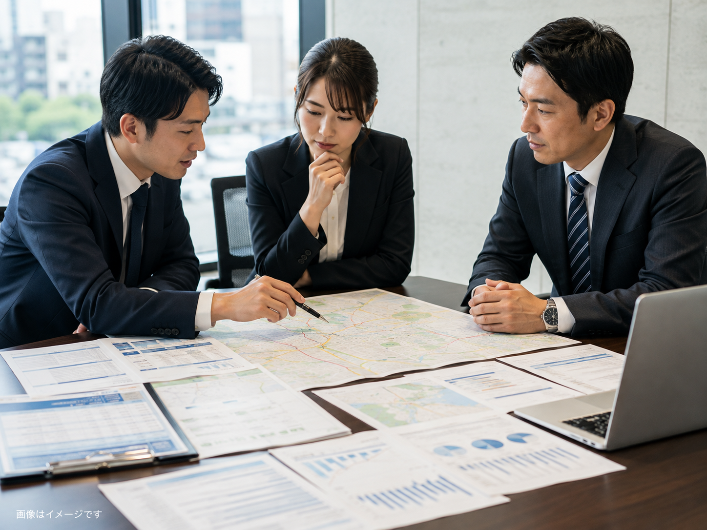整形地・旗竿地・角地など土地形状による路線価補正を比較するイメージ