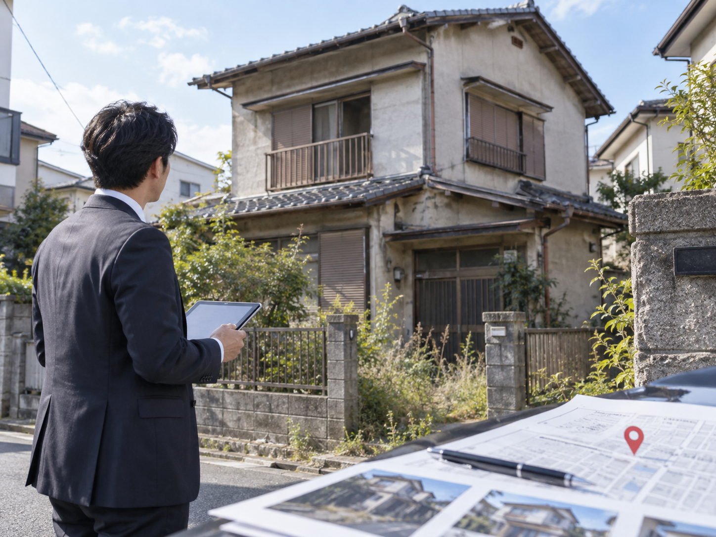 空き家の所有者を調べる方法|住所から持ち主を確認し仕入れ候補にする手順の解説イメージ